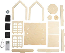 Miniatuur Bouwpakket Volwassenen - Inclusief Draaitafel - 18,5x18,5x21 - Bouwpakketten Volwassenen - Miniatuur Huisjes Bouwpakket - Miniatuur DIY