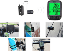 Multifunctionele Fietscomputer - Fiets Snelheidsmeter - 27 functies - Kilometerteller voor Fiets of Motor - Waterdicht - Dag & Nachtmodus - Zwart