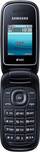 Samsung E1272 - Black - Includes Free SIM card - Flip phone SIM-free - Prepaid phone with SIM card 