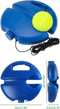 Multifunctionele Tennispaal met Elastiek - Tennis Trainer - Swingball - Tennistrainer