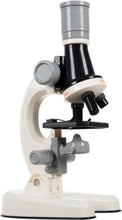 Microscoop met accessoires - Inclusief 12 Extra Preparaten - Kindermicroscoop - Tot X1200 - Microscoop voor kinderen - Educatief Speelgoed - Kinder Microscoop - Microscope - Telescope