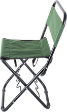 Vissersstoeltje Opvouwbaar - Met 3 Hengelhouders  Vissersstoel - Viskrukje - Karperstoel - Kampeerstoel - Klapstoel Buiten - Vouwstoel - Campingstoel Opvouwbaar