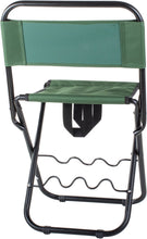 Vissersstoeltje Opvouwbaar - Met 3 Hengelhouders  Vissersstoel - Viskrukje - Karperstoel - Kampeerstoel - Klapstoel Buiten - Vouwstoel - Campingstoel Opvouwbaar