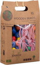 Eco Wooden Bead Set - Bead Stringing - Bead Alphabet - Nice as a Gift