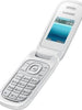 Samsung E1272 - White - Includes Free SIM card - Flip phone SIM-free - Prepaid phone with SIM card - Seniors Phone - Seniors GSM 